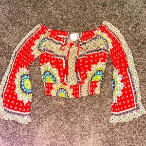 Band of gypsies crop top